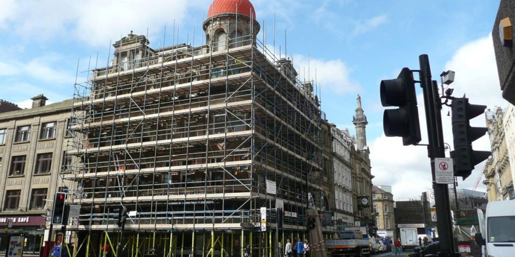 Industrial roofing building maintenance